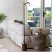 GOOD & MOJO LED-Stehlampe Okinawa, 1-flg. braun, 146cm, Holz