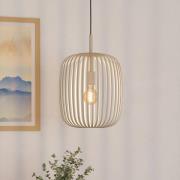 Hängeleuchte Romazzina, beige, Ø 33 cm, Metall, E27