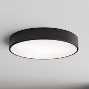 Deckenleuchte Cleo, Ø 50 cm, IP20, schwarz, Metall, E27