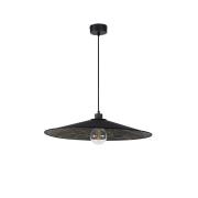 MARKET SET Hängeleuchte Gatsby, schwarz kumo, Ø 60 cm, E27