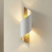 Lindby Wandleuchte Vanni, weiß/gold, Metall, Höhe 52cm