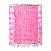Hängeleuchte 6008419 mit Dekosteinen, pink
