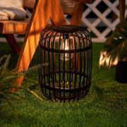 Pauleen LED-Solar-Tischlampe SUNSHINE RAY schwarz 25 cm IP44