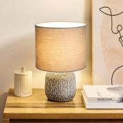 Pauleen Tischleuchte PLAYFUL GLIMMER, beige, Höhe 35 cm