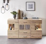 Sideboard inkl. LED-Beleuchtung Spider Plus von Innostyle Artisan Eich...