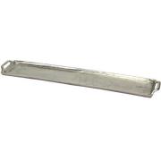 Tablett schmal L65cm silber von Werner Voß