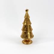 Deko-Baum TANNE 38,5 cm hoch von Werner Voss Gold