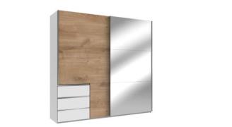 Schiebetüren Kleiderschrank 250 cm mit Spiegel und Schubladen LEVEL36 ...