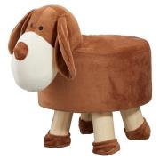 Hocker &quot Hund&quot  30 cm hoch Braun