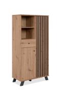 Highboard MEDAN 53A von Finori Artisan Oak / Anthrazit