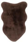 60x90 Teppich HEAVEN von Lalee Dark Taupe