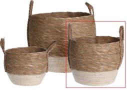 KORB 1 Stück Natur mittel Größe M KR2000820  Willow / Rattan Braun