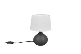 Tischleuchte MARTIN in braun von REALITY Leuchten R50371026 Weiß / Bra...