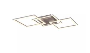 LED-Deckenleuchte 31 Watt Metall Titanfarbig