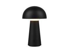 LED Akku-Tischleuchte ?13,60cm Kunststoff Schwarz Matt
