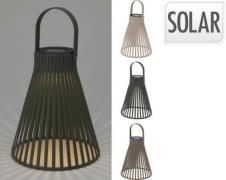 Moderne SOLARLAMPE ca. 18 cm hoch 1 Stück aus 4 Farben