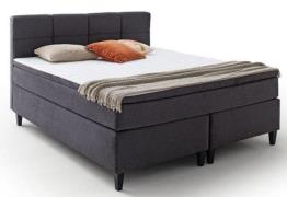 Boxspringbett ca. 180x200 mit 7-Zonen-TFK Matratze Komfortschaum-Toppe...