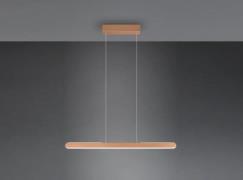 LED-Pendelleuchte inkl. Touch Dimmer  Coffee 1 Stück Metall Hellbraun