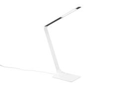 LED-Tischleuchte inkl. USB Ladefunktion  Matt 1 Stück Metall Weiß