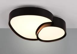 LED-Deckenleuchte 21W Matt 1 Stück Metall Schwarz