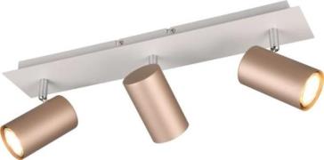 Spot 3x GU10 Coffee / Warm Grey 1 Stück Metall Hellbraun, Grau