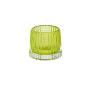 Teelicht 3er Set 8x7cm Gelb SUMMER von Werner Voss