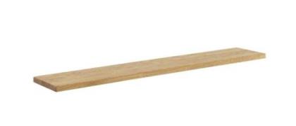 Steckboard ca. 110x3x20 cm Wildeiche Massiv Geölt