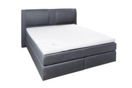 Spannbetttuch für Topper ca. 100x200 cm weiß Elastan-Jersey