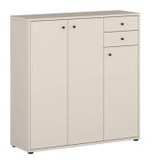 Kommode 3-trg. ca.109x111x35 cm Sand