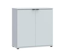 Kommode 2-trg. ca. 82x83x35 cm Grau