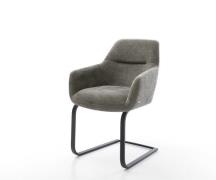 Freischwinger Pejo-Flex Bouclé Soft Schlamm Freischwinger flach Schwar...