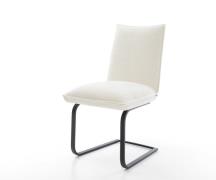 Freischwinger Lelio-Flex Bouclé Soft Beige Freischwinger flach Schwarz...