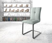 Freischwinger Maddy-Flex Stripes Mint Freischwinger flach Schwarz