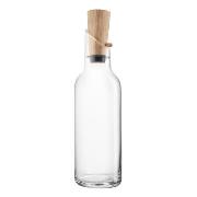 Karaffe / Eichenstopfen - 1 L - Eva Solo - Transparent/Holz natur
