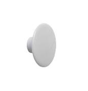 Wandhaken The Dots Wood holz grau / Größe XS - Ø 6,5 cm - Muuto - Grau
