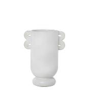 Vase Muses - Ania keramik weiß / L 19 cm x H 26 cm - Ferm Living - Wei...