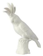 Dekoration Cacatoès keramik weiß / Porzellan - H 33 cm - Pols Potten -...