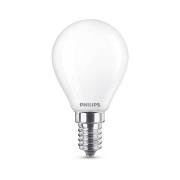 Philips - Leuchtmittel LED 4,3W Glas Tropfen (470lm) E14