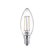 Philips - Leuchtmittel LED 2W Glas Kerzen (250lm) E14