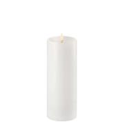 Uyuni Lighting - Kerzen LED w/shoulder Nordic White 7,8 x 20 cm Uyuni ...