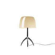 Foscarini - Lumiere Piccola Tischleuchte E14 Schwarz Chrom/Warm Weiß