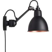 Lampe Gras - 304CA Wandleuchte Schwarz/Schwarz/Kupfer