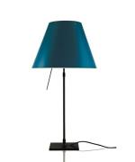 Luceplan - Costanza Tischleuchte m/Dimmer Schwarz/Petrol Blue