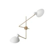 Astep - VV Cinquanta Twin Wandleuchte Brass/White