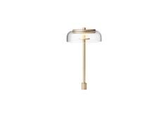 Nuura - Blossi In-set Tischleuchte Small Nordic Gold/Opal Nuura