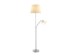 Lindby - Nantwin Stehleuchte White/Nickel