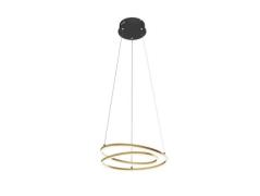 Lindby - Davian LED Pendelleuchte Dim. Brass