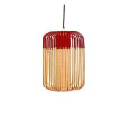 Forestier - Bamboo Pendelleuchte L Red