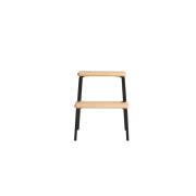 Woud - Slalom Step Stool Oak/Black Woud