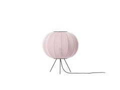 Made By Hand - Knit-Wit 45 Round Stehleuchte Niedrig Light Pink Made B...